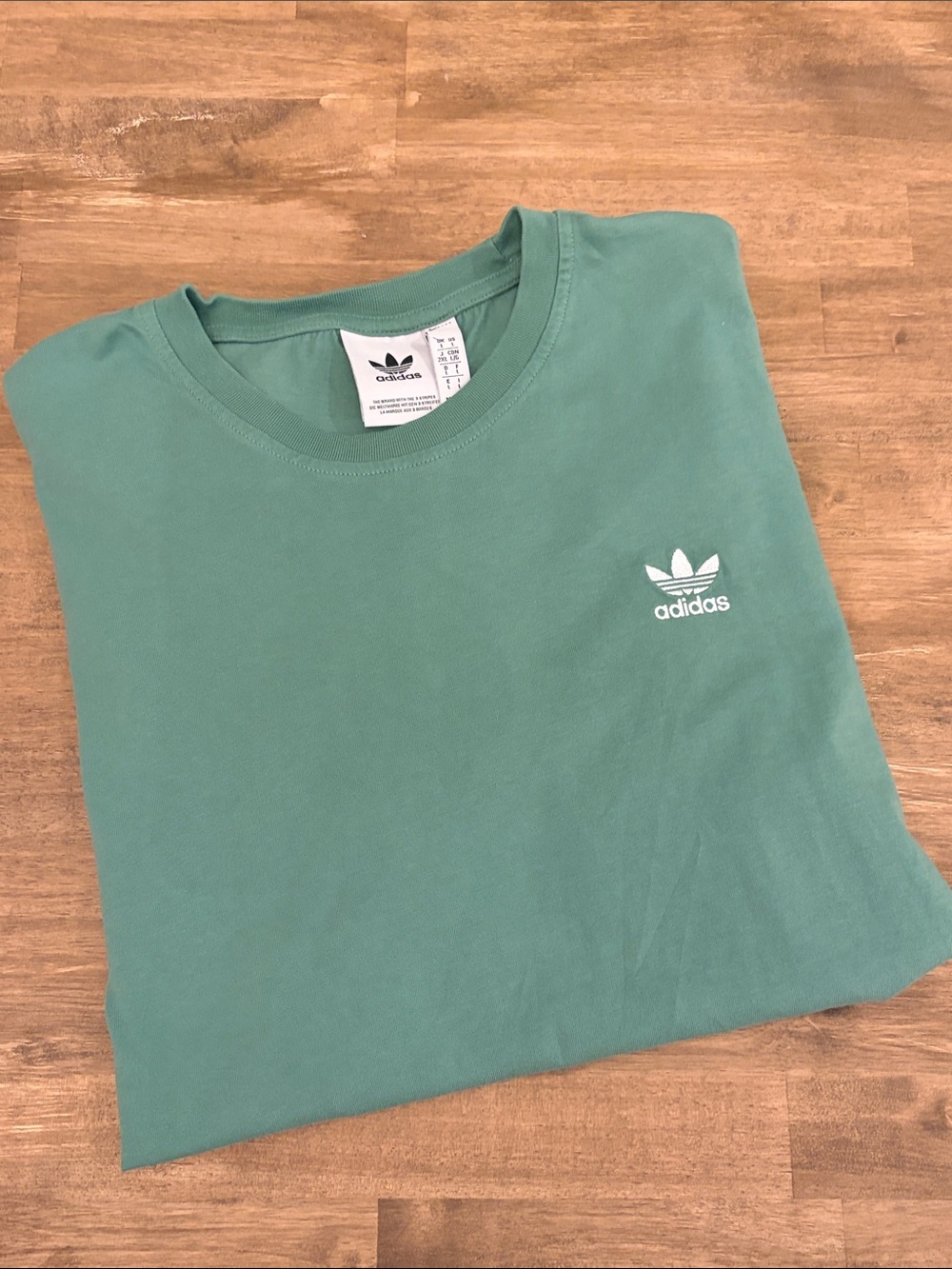 Adidas Men’s T-Shirt — Green